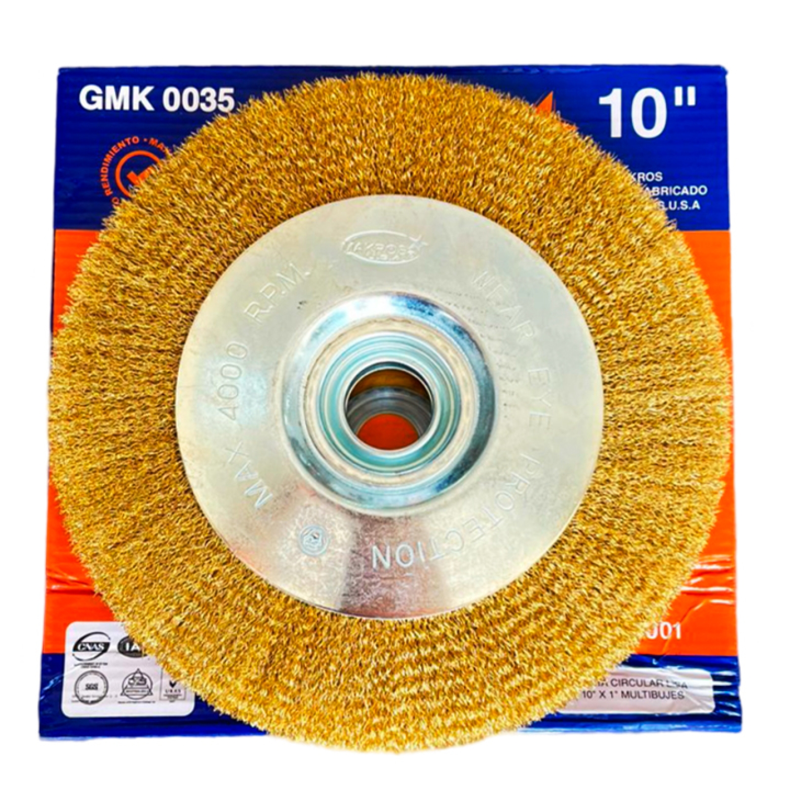 Grata Circular Lisa Cobrizada
