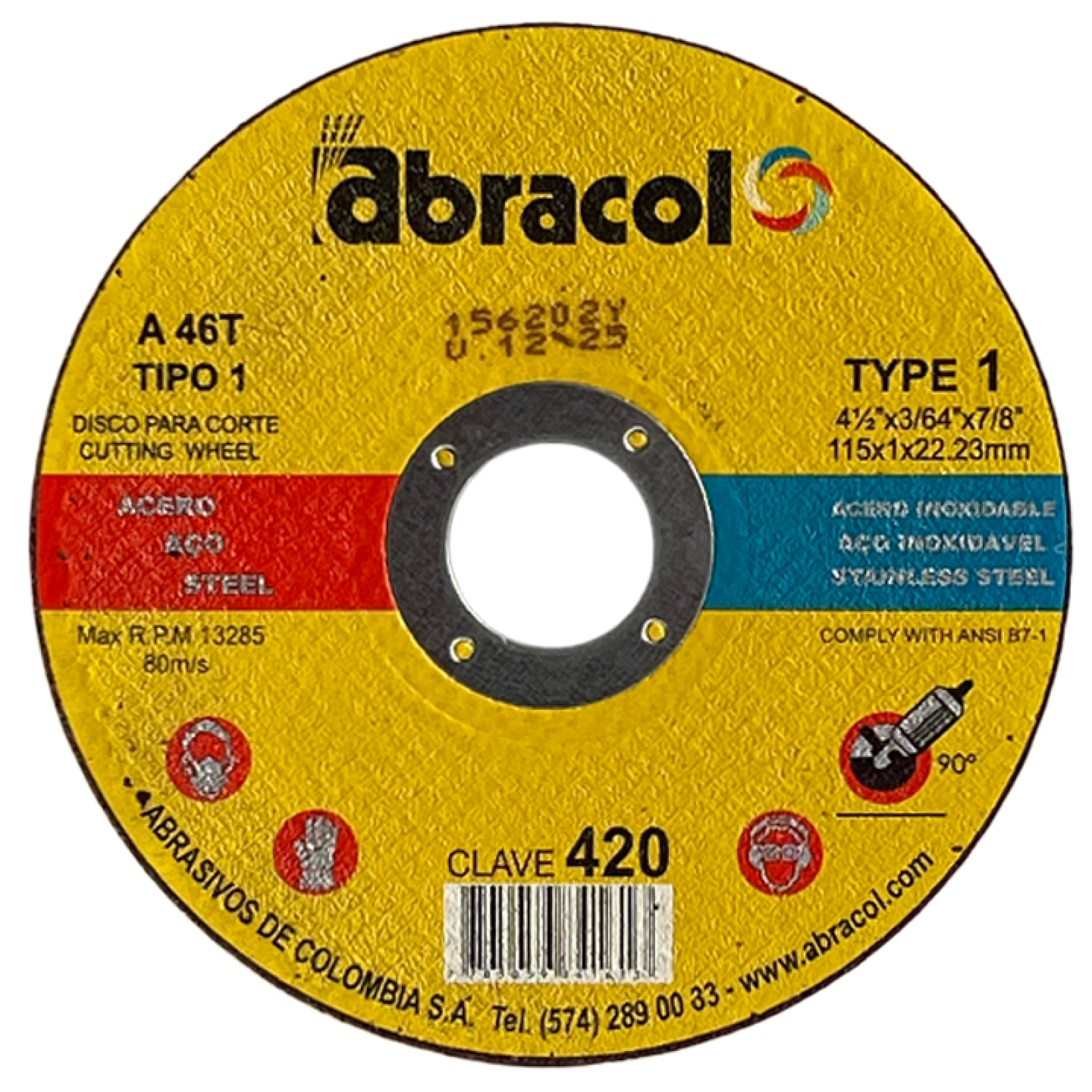 Disco Corte Abracol Doble Propósito