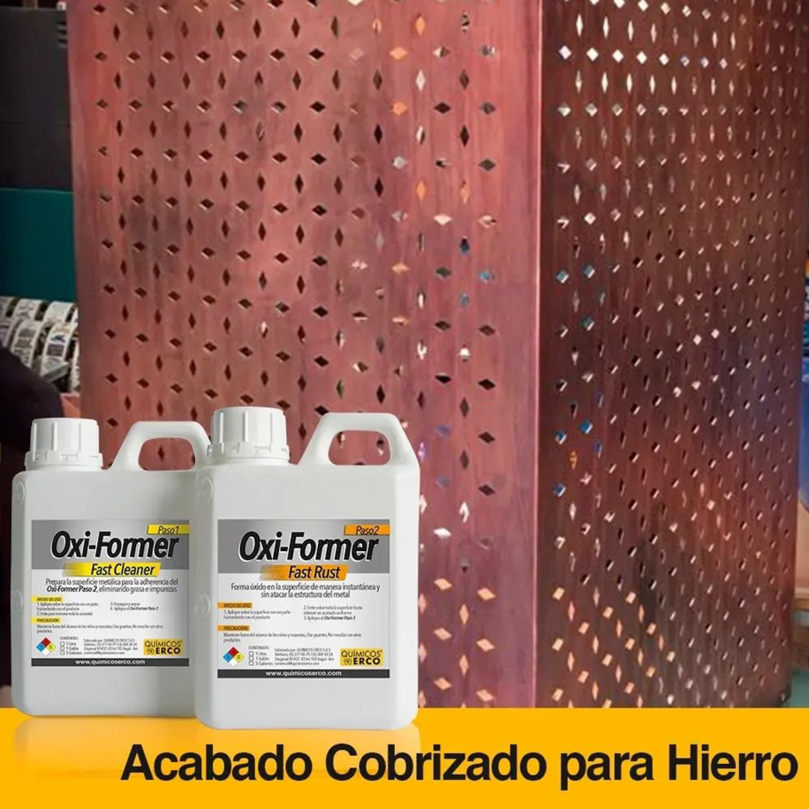 Oxiformer Cobre - Fast Rust (Oxidante para Metales)