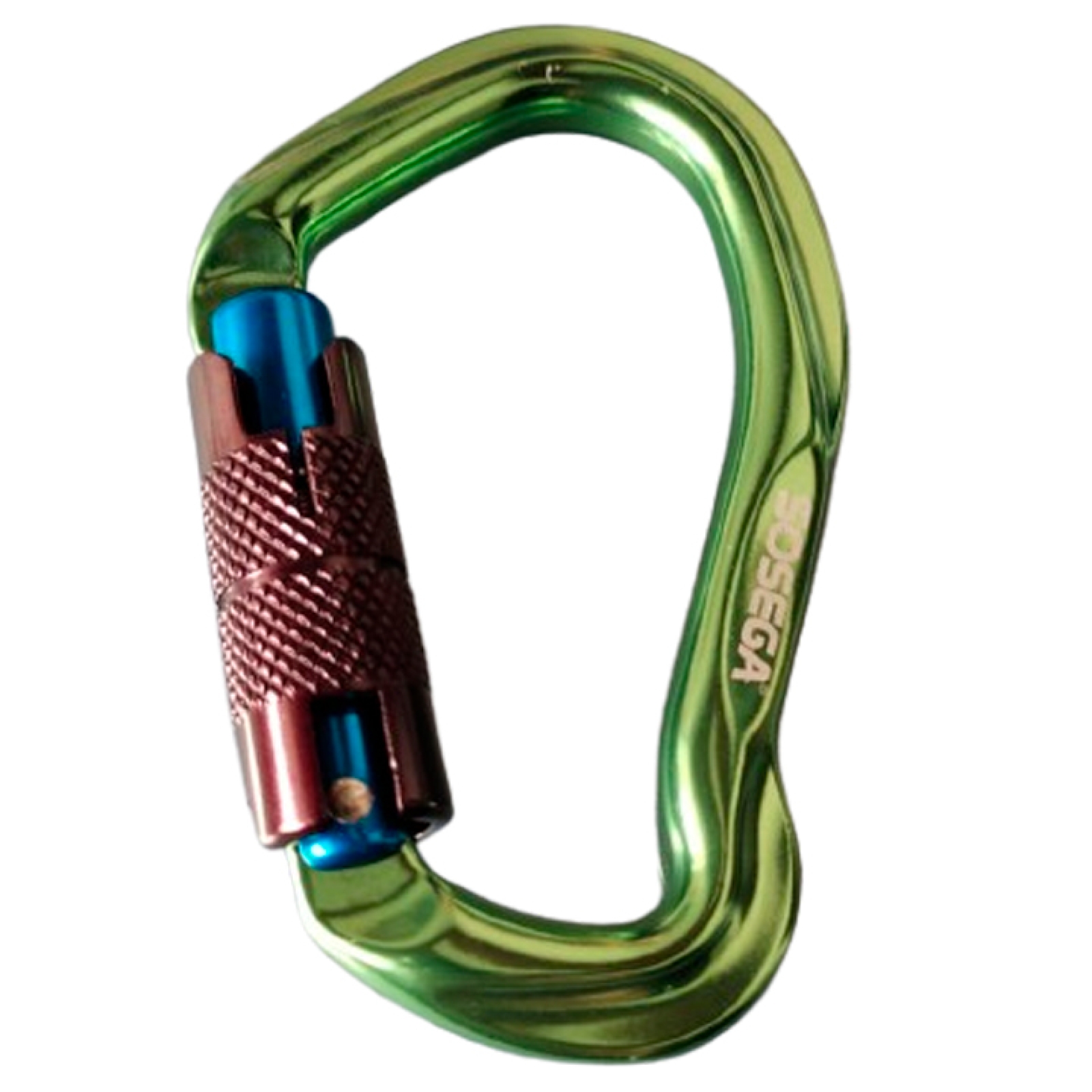 Mosquetón Aluminio Green SAC-2-3 25 KN