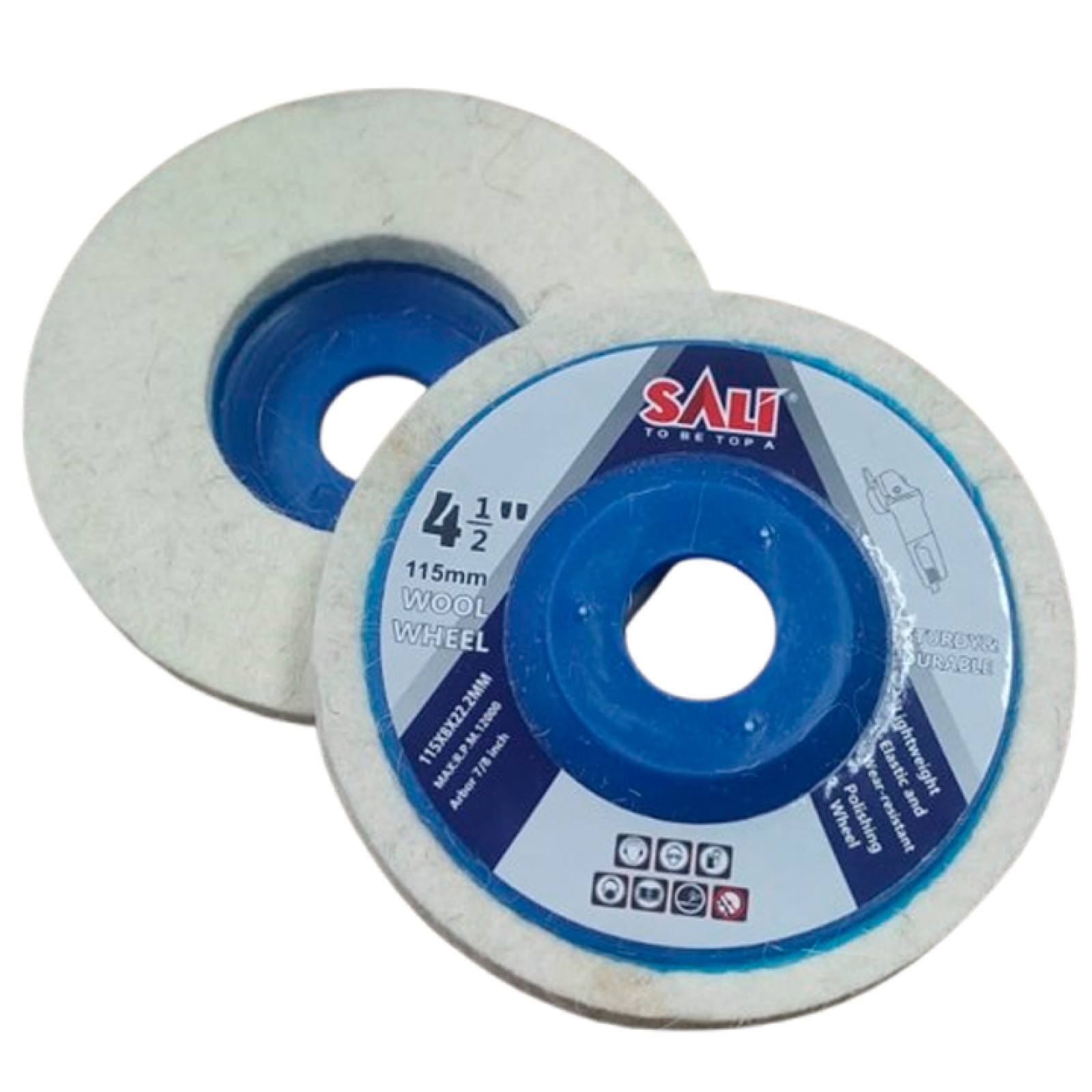 Disco Flap 4 1/2 Fieltro con soporte