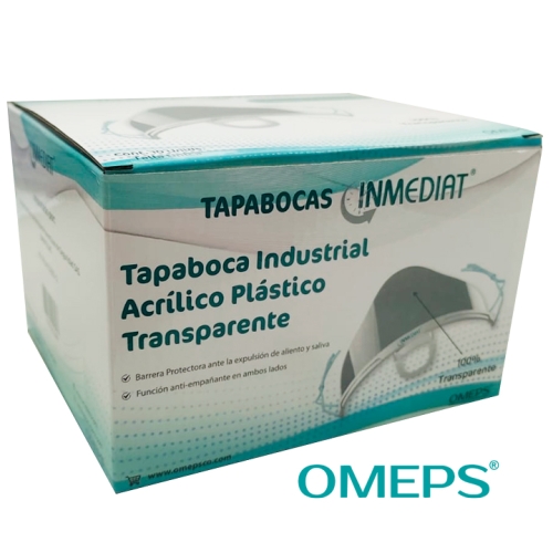 Tapabocas Plástico Antiempañante