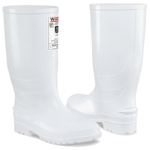 Calzado - Bota Workman Blanca con Puntera
