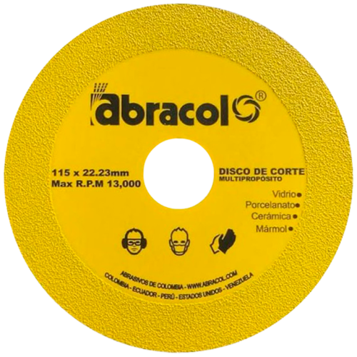 Disco Diamantado Multicorte Abracol