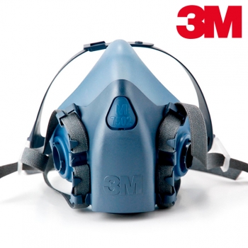 Respirador 3M-7502 Media Cara Siliconado